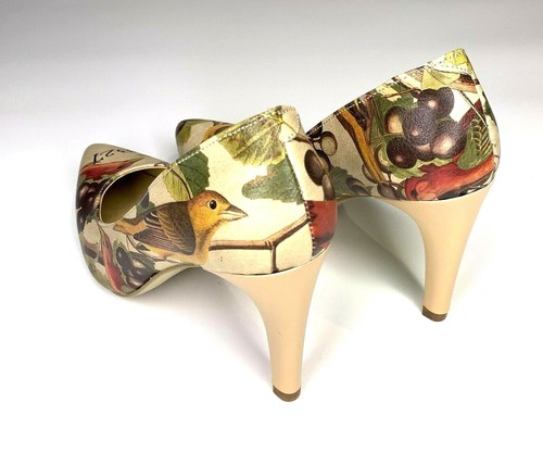 Chaussures à Talons Vegan Originale - Dogo Shoes Carving Bird - Taille 36 - NEUF - Bild 2 von 6
