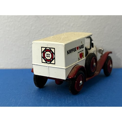 Vintage Eligor Opel Laubfrosch Van 1925 Kaffee Hag Ref 1060 1/43 diecast - Picture 3 of 9