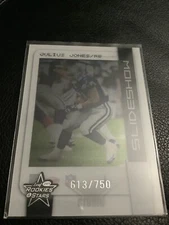 2005 Leaf Rookies & Stars SlideShow Studio #’d 613/750 Julius Jones #SS-5