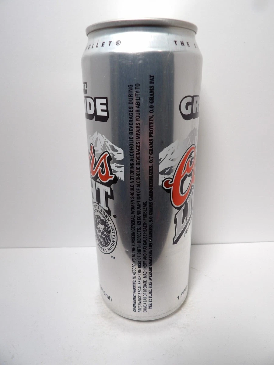 How Many Calories In A Coors Light King Can Shelly Lighting