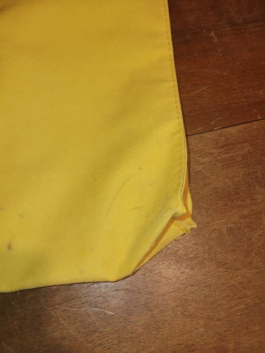 Vtg 1982 Walt Disney World Epcot Center Journey Into Imagination Tote Bag Yellow - Picture 5 of 8