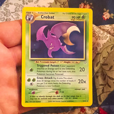 Pokemon TCG Crobat Neo Revelation 04/64 Holo Unlimited English 90 HP