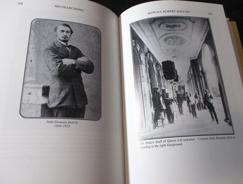 Hawaii RECOLLECTIONS by John Dominis Holt HC 1ST 1993 History Genealogy - Picture 17 of 20