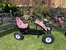 Berg XL Pink Go Kart Compact Sport. Age 5 to Adult. Adjustable Seat.  + Trailer.