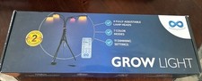 Grow Lights for Indoor Plants Full Spectrum With Stand 4 Fully Adjustable Heads