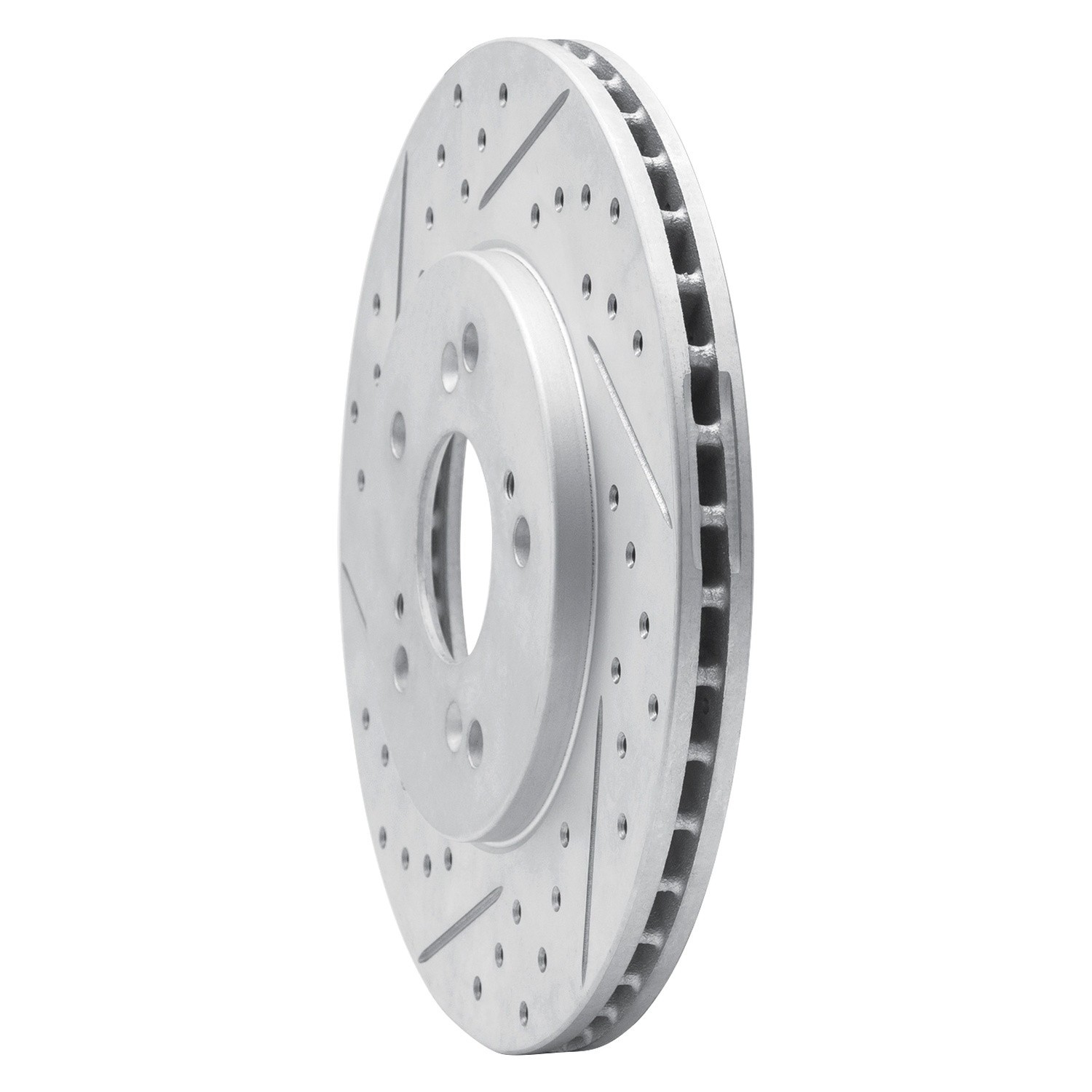For Acura NSX 91-96 DFC Drilled & Slotted Rear Driver Side Brake Rotor