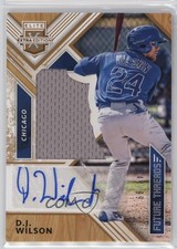 2018 Elite Extra Edition Future Threads Silhouette Gold 48/99 DJ Wilson Auto s3g