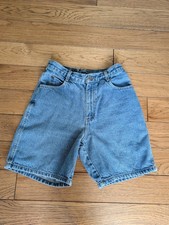 Gitano Vintage Women's Denim Shorts XS High Rise Medium Wash 6" Inseam