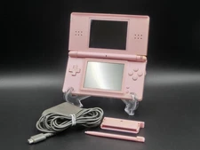 Nintendo DS Lite Noble Pink | Console Only | Hinge Crack | Tested | Japan