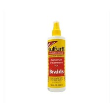 Sulfur 8 Medicated Hair Anti-Dandruff Conditioner for Braids Spray - 356ml 12oz