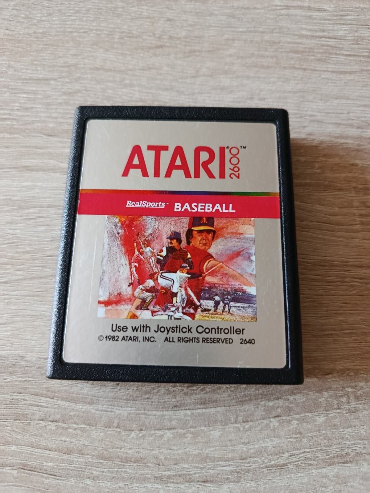 Jeu Atari 2600 - Realsports BASEBALL