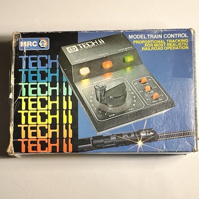 MRC Tech II Railmaster 2400 Model Train Controller Power Pack W/ Box & Manual