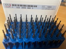 50 Zweischneiden Fräser - VHM Fräser - Ø 2,00 mm