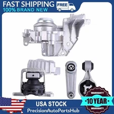New 4 Motor Transmission Mount For Nissan Rogue 2014 2015-2019 2.5L L4 Automatic