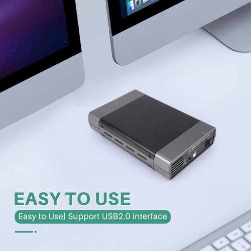 5.25 USB 2.0 SATA Lecteur Optique Externe Boîtier Adaptateur f8238 - Photo 6/7