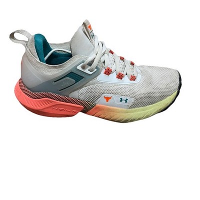 Under Armour Project Rock 5 Youth 5 White After Burn Pre-Owned