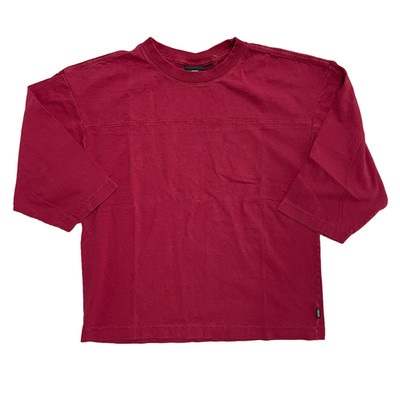 Brand New Womens Vans Dudley Jersey T-shirt Bordeaux Size Small 