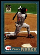 Pokey Reese 2001 Topps #32 Cincinnati Reds MLB READ FREE SHIPPING AutographDen