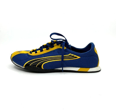 Puma  HARAMBEE STREET Mens Shoes Size 8 Blue/Black/Spectra Yellow NEW 180122-01