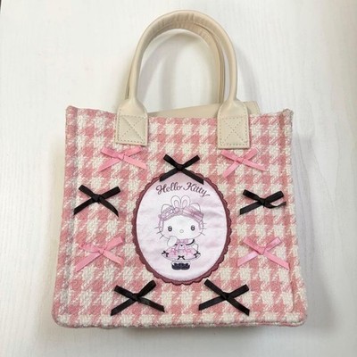 Hello Kitty Bag Sanrio 2way handdream ribbon no shoulder
