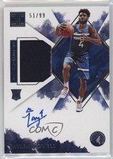 2019-20 Panini Impeccable Elegance Rookie Jersey /99 Jaylen Nowell #158 Auto 8k4