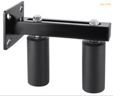 6" UHMW Slide Gate Guide Roller, Adjustable Gate Support Assembly