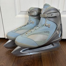 LL BEAN Women SIZE 10 Medium Ice skates VN 06300