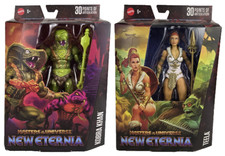 Masters of the Universe MOTU Masterverse Kobra Khan Cobra & Teela New Eternia