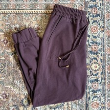 Zara High Waisted Cuffed Joggers Size Medium