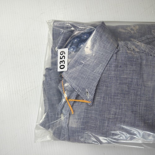 Paul & Shark Yachting Shirt Mens 42 Large Check Casual Made In Italy Long Sleeve - Picture 13 of 13