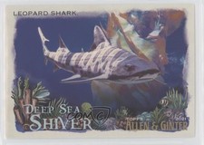 2021 Topps Allen & Ginter's Deep Sea Shiver Leopard Shark #DSS-12 1s3