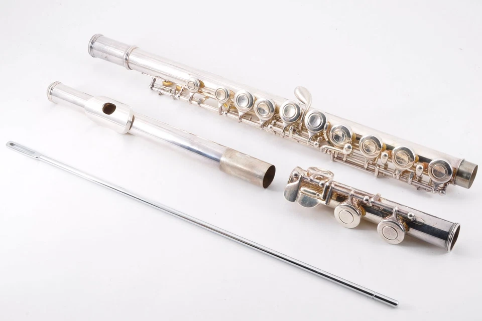 Yamaha Flute YFL-311 Silver Made in Japan w/Hardcase Used From Japan #073788 - Image 3 of 4