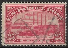 U.S.A. 1913 Parcel Post Manufacturing #Q9
