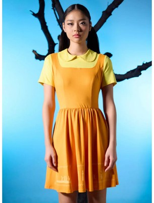 Hot Topic Medium Squid Game Doll Challenges Dress Cosplay Costume New with Tags