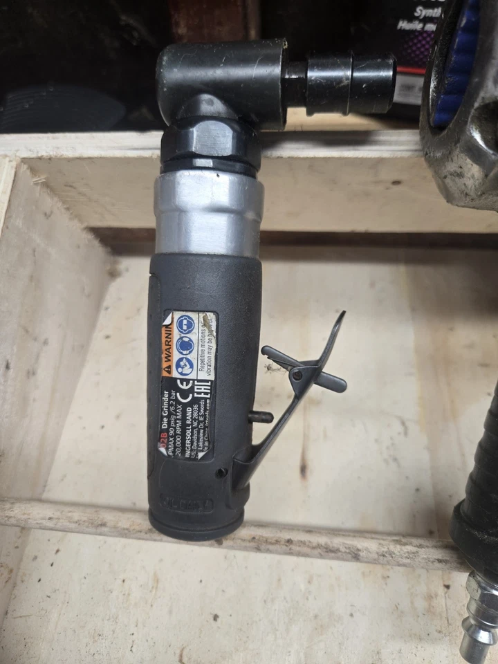 Amoladora de ángulo de aire neumática Ingersoll Rand IR 1/4" 20000 rpm 302B Foto 2 de 4