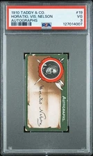 Heratio Viscount Nelson - 1910 Taddy & Co. Autographs  PSA 3