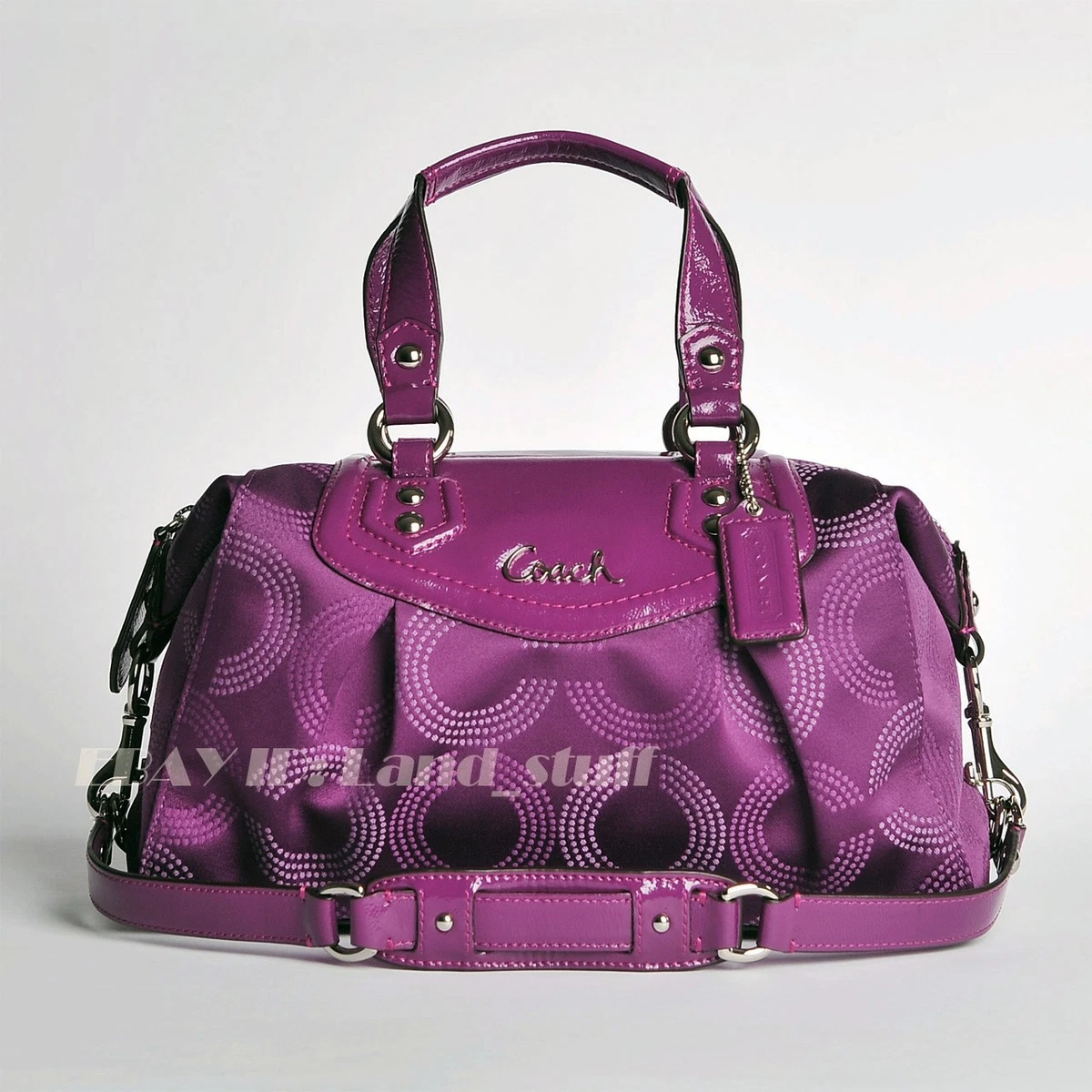 Coach Ashley Signature Satchel for sale | eBay
