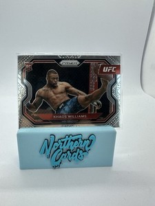 2021 Panini Prizm UFC Silver Prizm Khaos Williams #179 Rookie RC