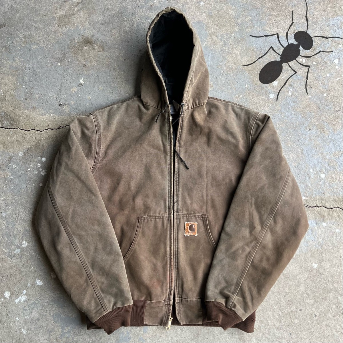 00's Carhartt アクティブジャケット Y06CHT ブラウン 00's Carhartt アクティブジャケット Y06CHT ブラウン 00's