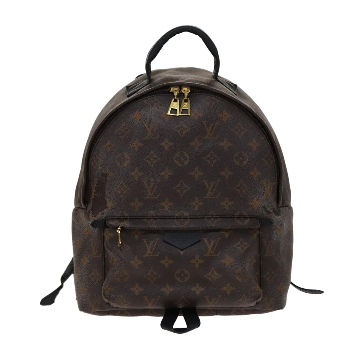 Authentic Louis Vuitton Palm Springs MM Brown Canvas Backpack Bag