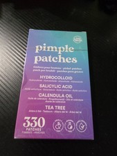 330 CT 4 Sizes Face Pimple Patches w/Salicylic Acid Tea Tree Calendula Oil USA