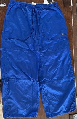 Size XL Adidas X Moon Boot Men's Parachute Loose FIT Pants, Blue