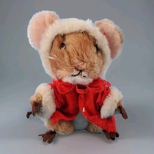 Merry Mouse Christmas Mouse Dakin Plush Stuffed Animal Priscilla Hillman 1981