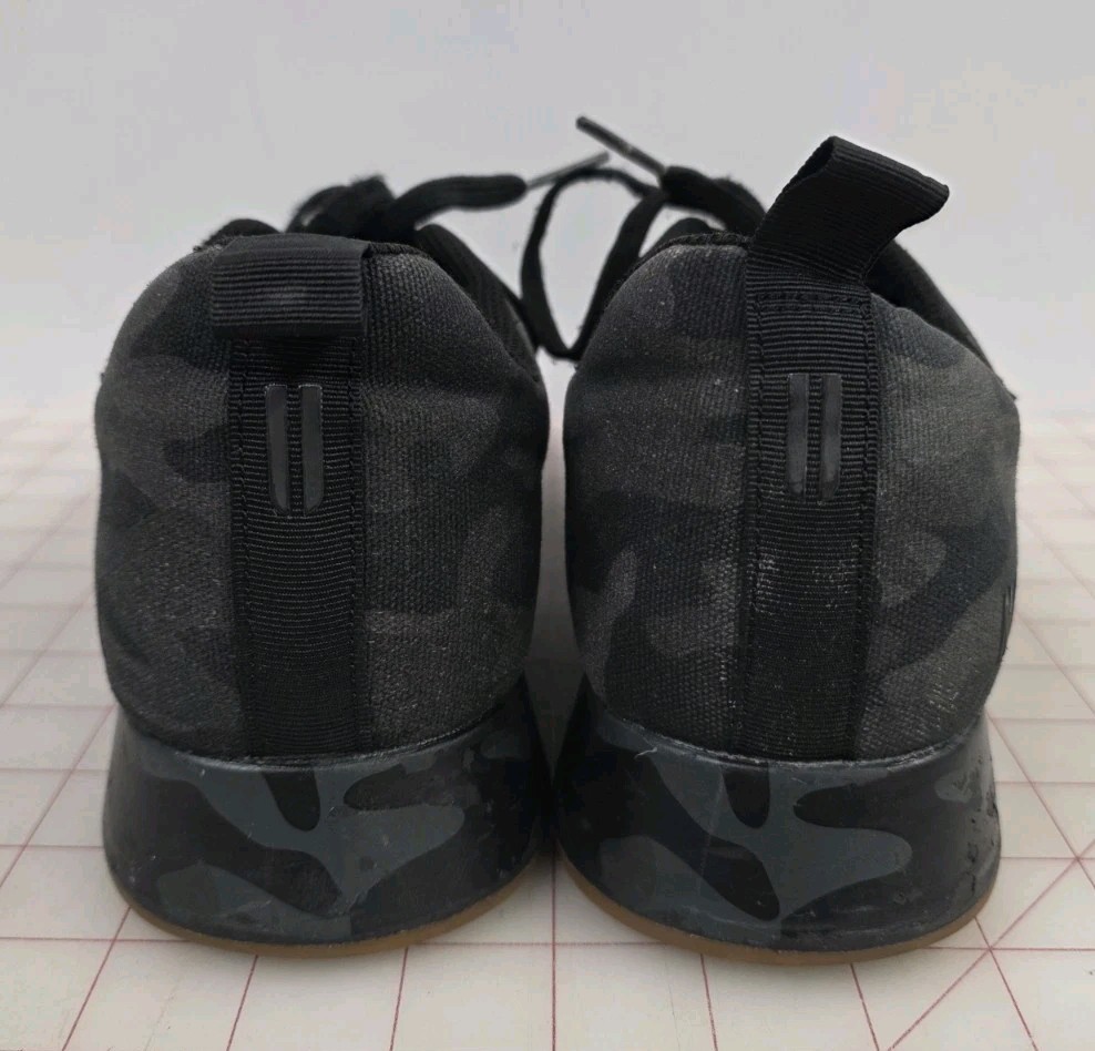 Nobull Canvas Lifter Black Camo Athletic Shoes Sneakers Size 