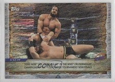 2020 Topps WWE Road to Wrestlemania Rainbow Foil Tony Nese #12 1qy