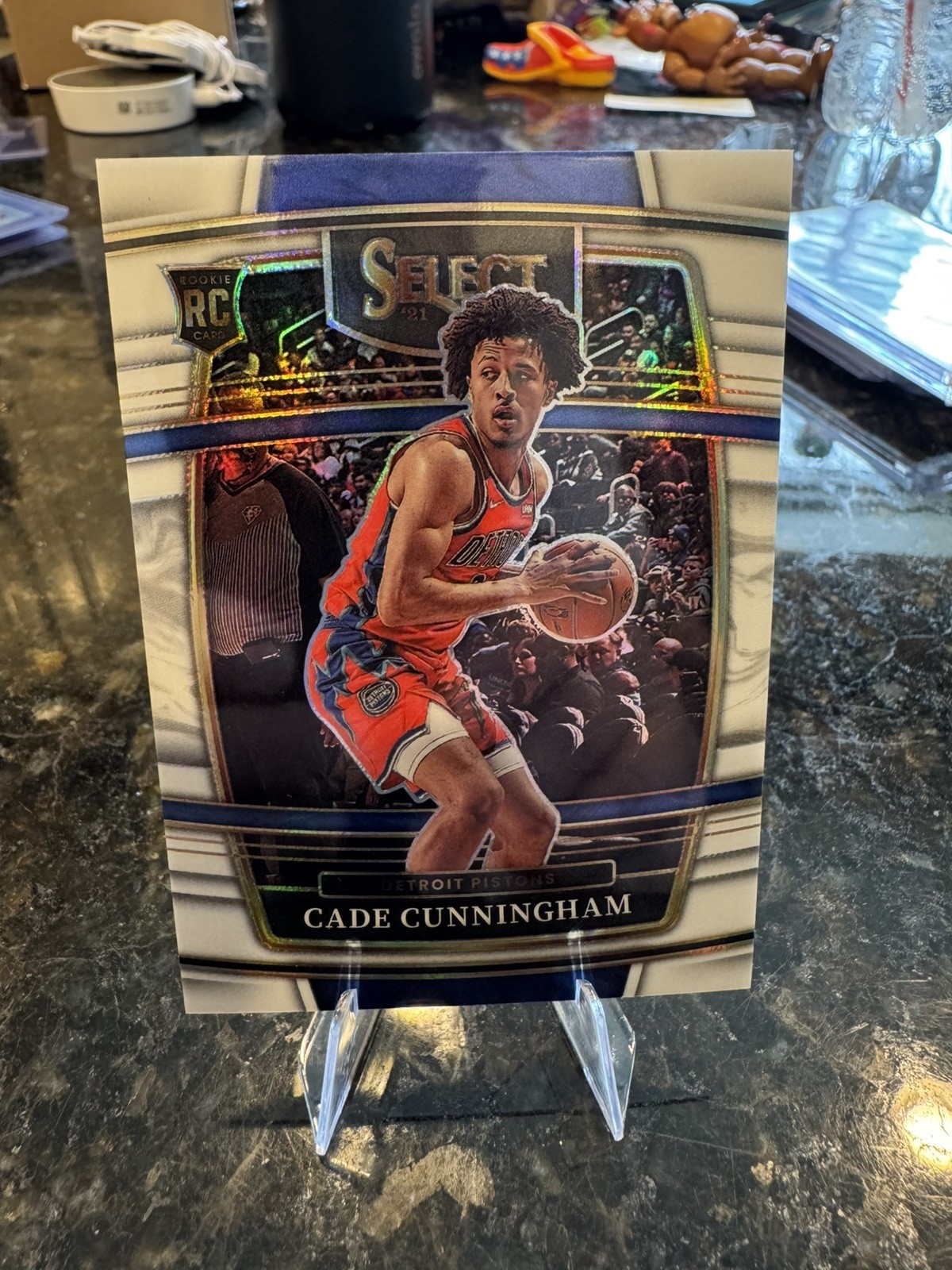 2021 Panini Select Cade Cunningham White Prizm /149 #11