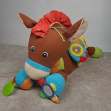 Melissa Doug Giddy Up Play Baby Activity ToyPlush Sensory Horse Gallop Sounds