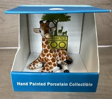 Little Critterz Aerial Giraffe Calf Hand Painted China Animal San Francisco Zoo