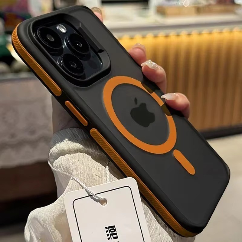 Magnetic Phone Case For iPhone 17 16 15 14 13 12 Pro Max Plus Bumper Hard Cover