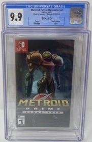 CGC Graded Metroid Prime Remastered NEW Nintendo Switch (1022734005, 9.9 A++)